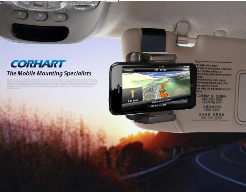 Car Sun Visor Mobile Phone Mount Holder