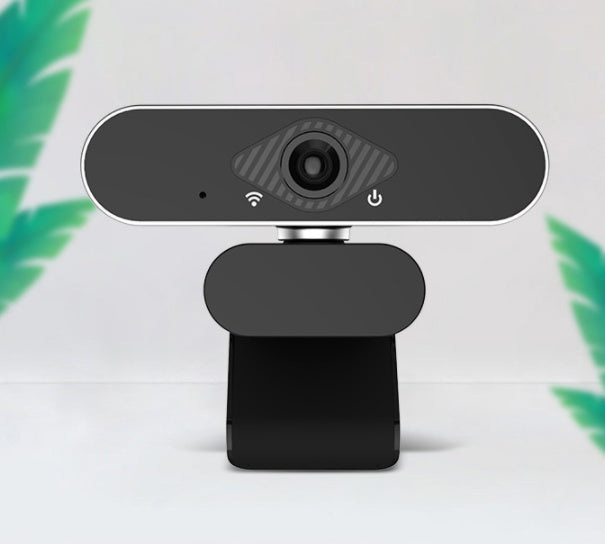 HD Webcam with Built-In Microphone