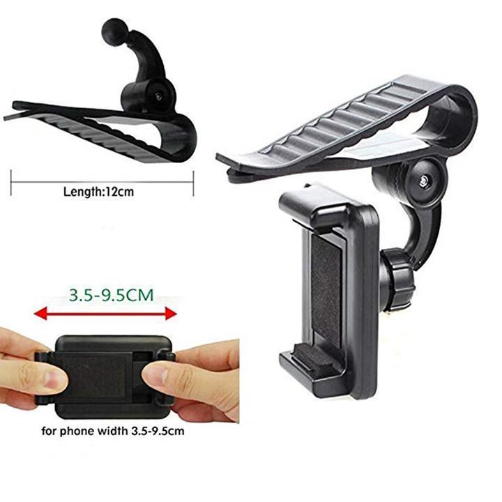 Car Sun Visor Mobile Phone Mount Holder
