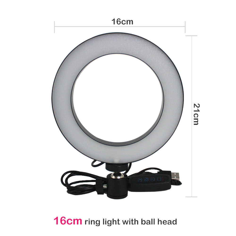 Apple-Compatible Tripod Ring Light Beauty Kit