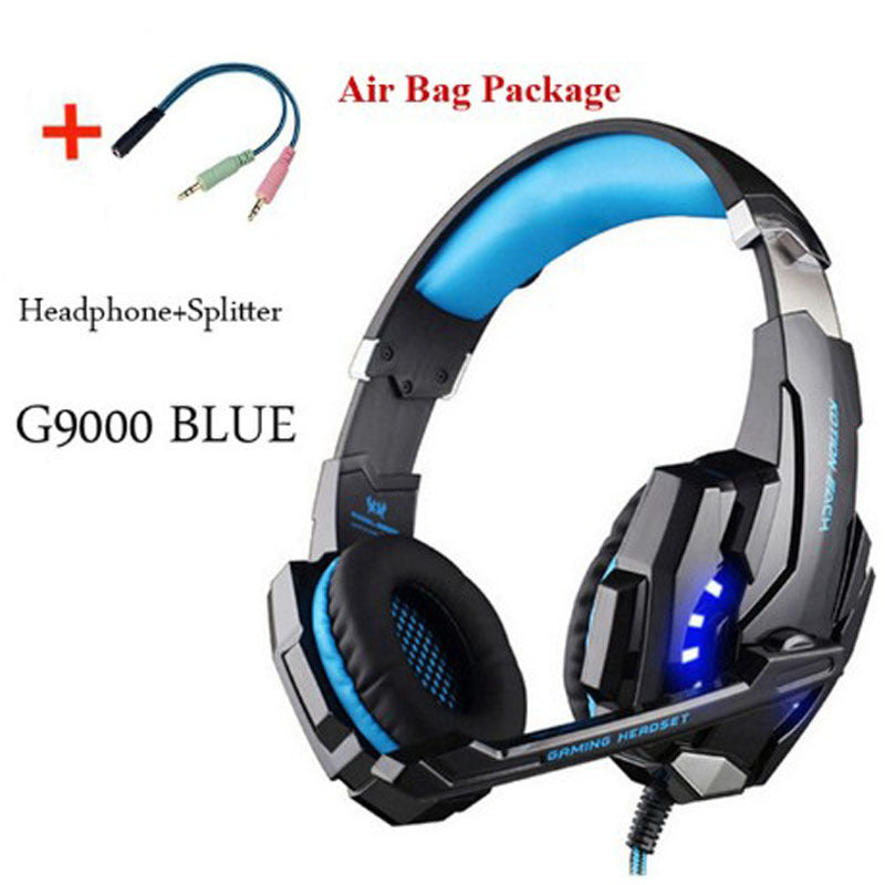 Wired Gaming Headset With Surround Sound And Microphone