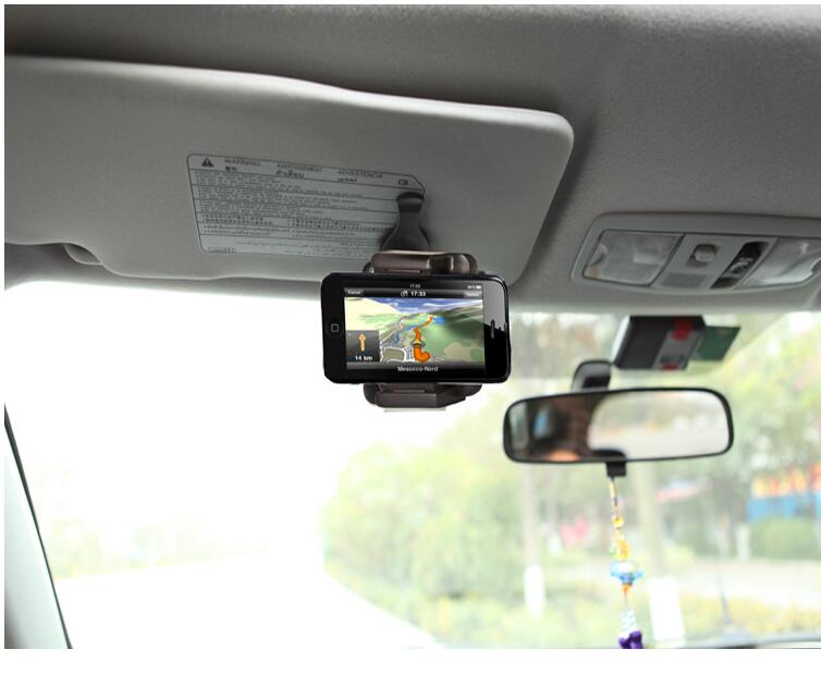 Car Sun Visor Mobile Phone Mount Holder