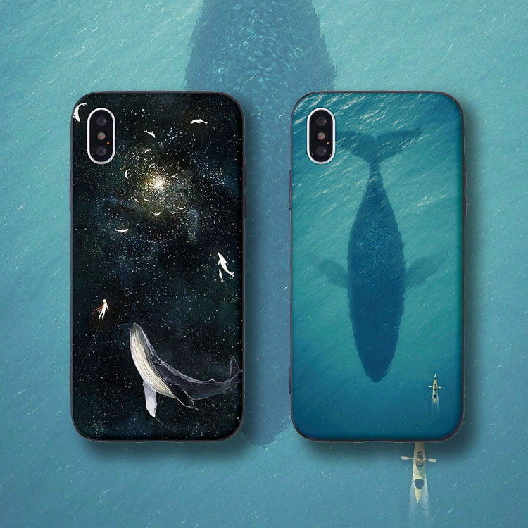 Simple INS Style XS Max iPhone Case