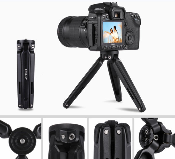 Apple Compatible Metal Mini Mobile Phone Desktop Tripod