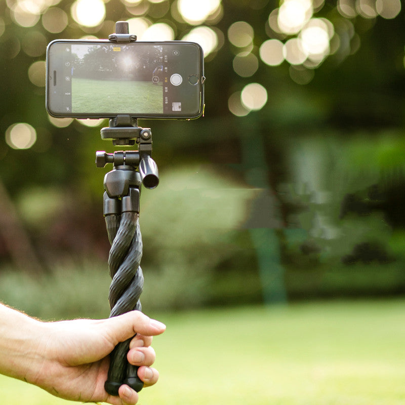 Apple-Compatible Octopus Tripod Phone Camera Stand
