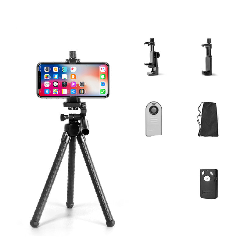 Apple-Compatible Octopus Tripod Phone Camera Stand