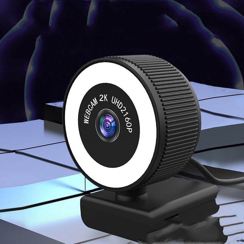 1080P/2K Autofocus HD Streaming Webcam with Microphone Cover