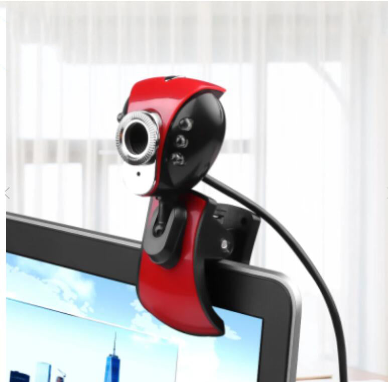 1080P USB HD Webcam with Built-In Light
