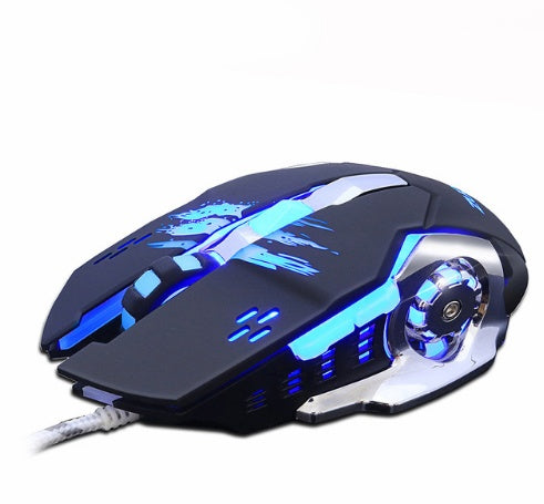 Silent Wired Gaming Mouse Notebook Computer Accessory