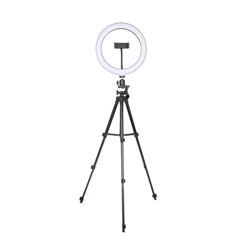 Apple-Compatible LED Ring Light Mobile Tripod Stand