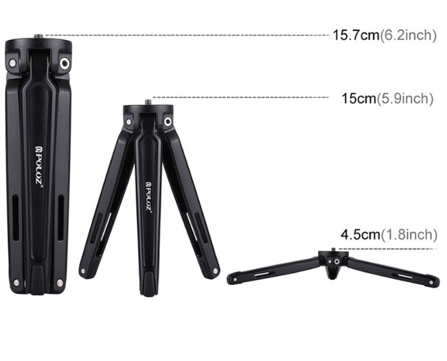 Apple Compatible Metal Mini Mobile Phone Desktop Tripod