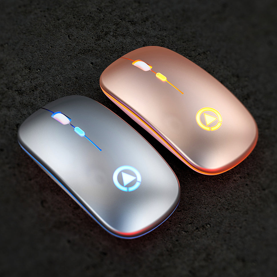 Silent Rechargeable Wireless Computer Mouse