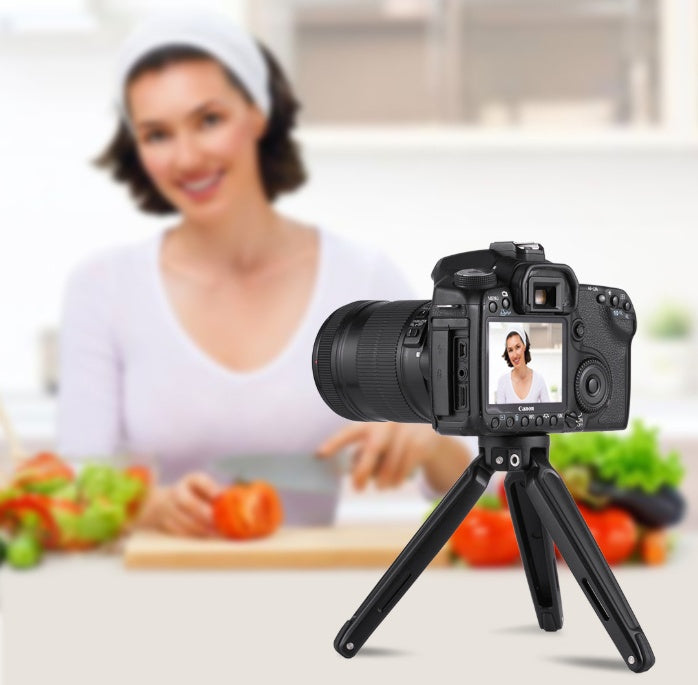 Apple Compatible Metal Mini Mobile Phone Desktop Tripod