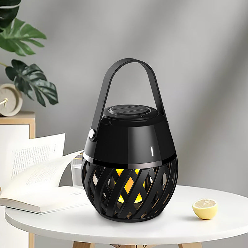 Flame Light Waterproof Bluetooth Torch Speaker Portable Audio