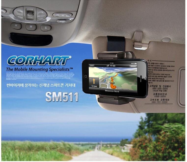 Car Sun Visor Mobile Phone Mount Holder