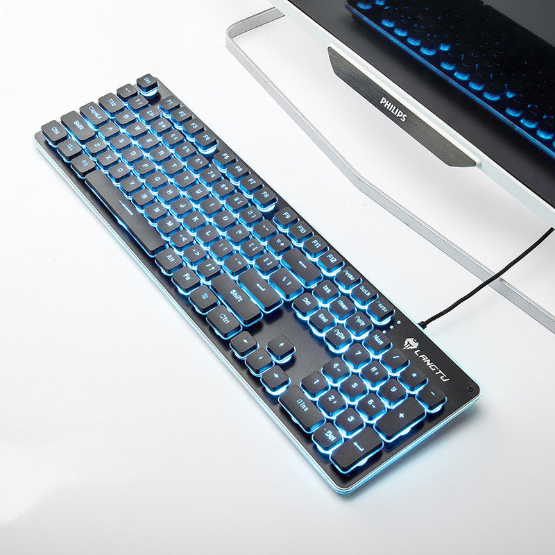 Wired USB Luminous Gaming Keyboard For Home Office