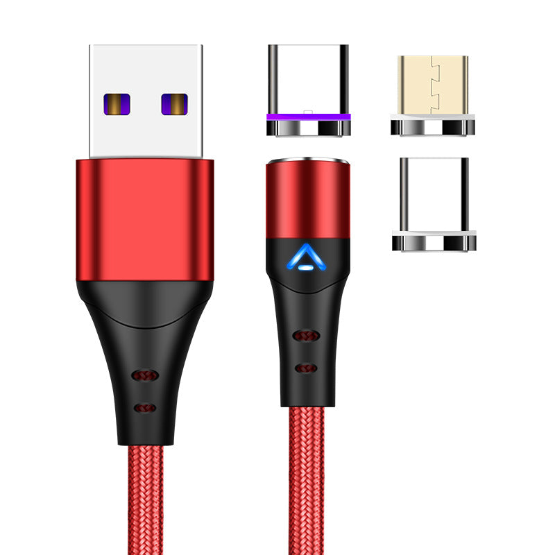 Magnetic Fast Charging Data Cable 3A–5A Support
