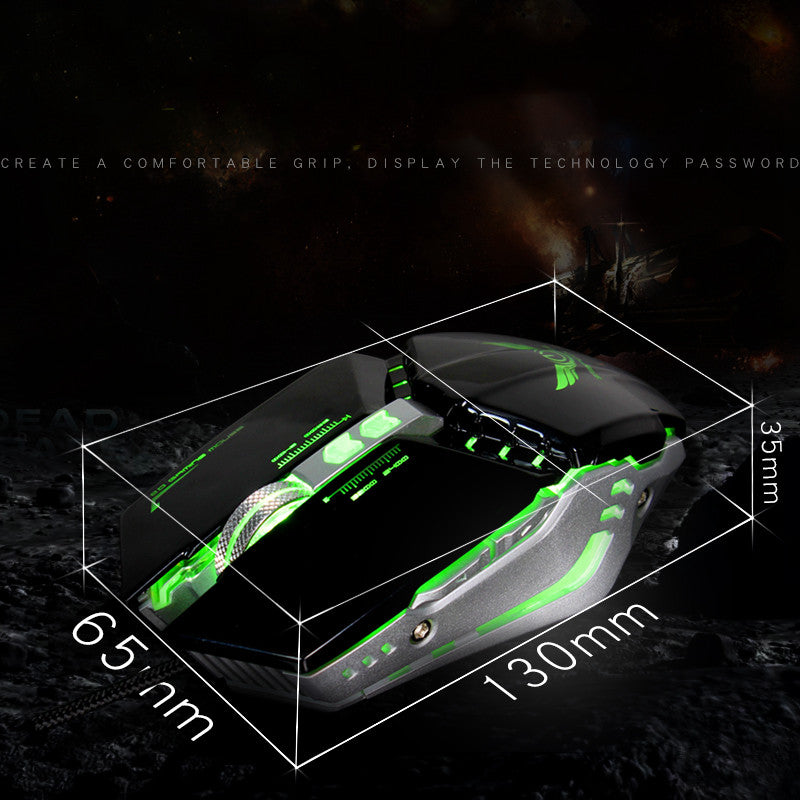 Mechanical Electric Gaming Mouse for Computer