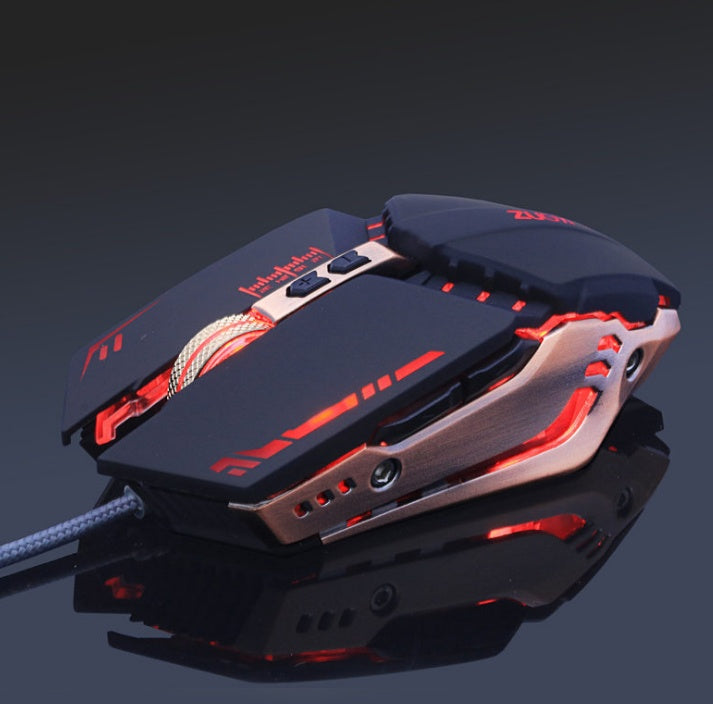 Silent Wired Gaming Mouse Notebook Computer Accessory