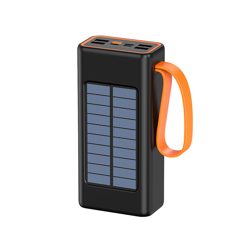 Solar Power Bank High Capacity Portable Camping Backup Battery