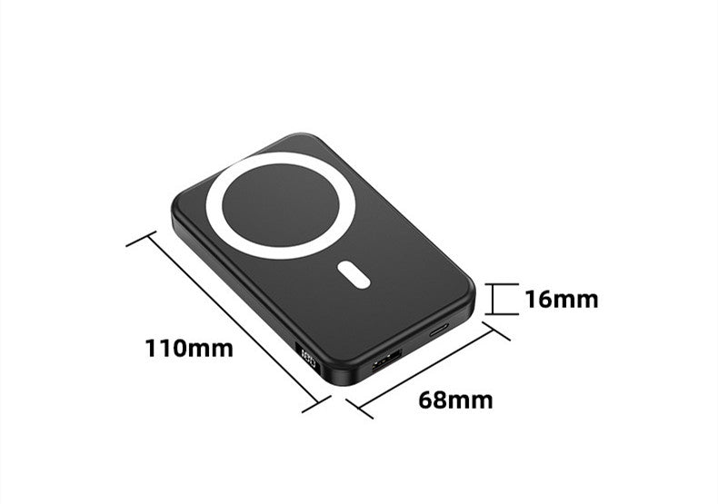 Magnetic Wireless Fast Charging Portable Power Bank