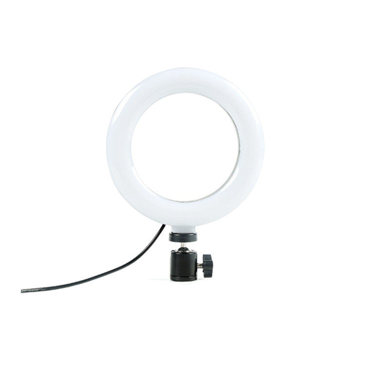 Apple-Compatible Live Ring Fill Light Desktop Tripod Set