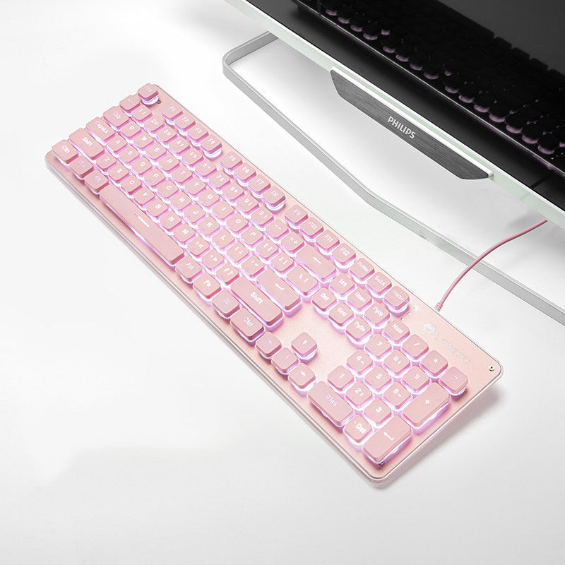 Wired USB Luminous Gaming Keyboard For Home Office