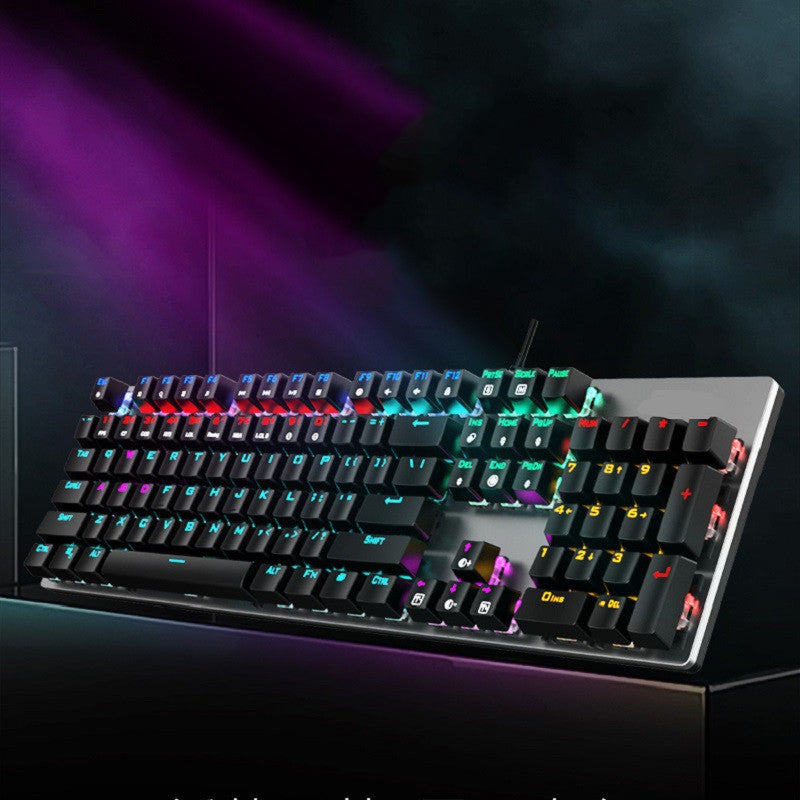 GK410 Wired Mechanical Keyboard Green Switch Desktop Computer