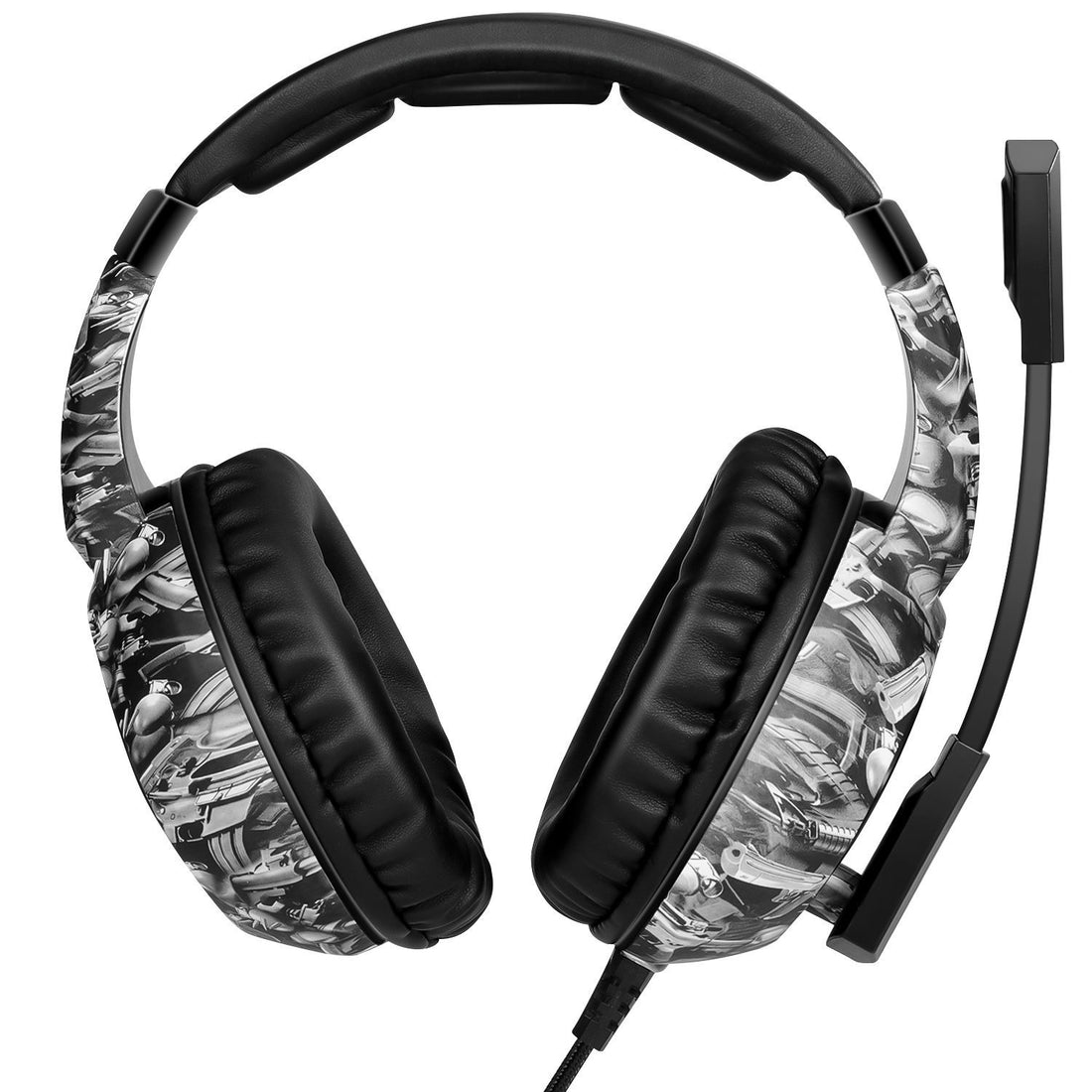 RGB Gaming Headset For Xbox One PS4 With Mic Volume Control