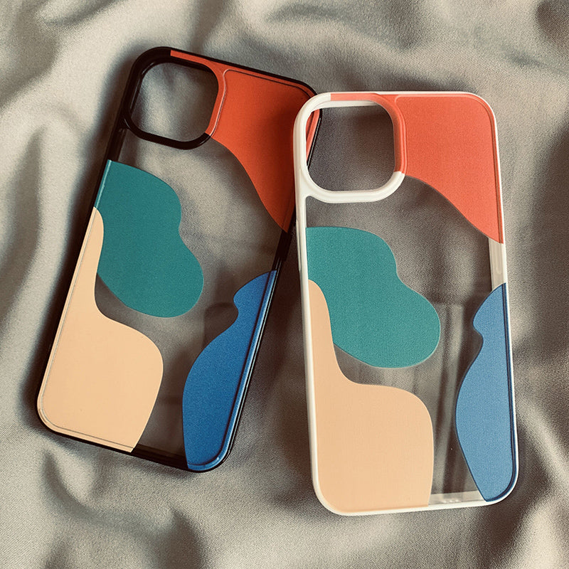 Color Block Geometric iPhone 13 Case