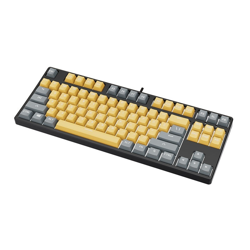 87-Key Wired Hot-Swappable Mechanical Gaming Keyboard