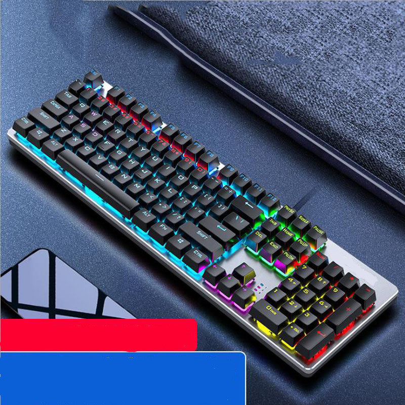 GK410 Wired Mechanical Keyboard Green Switch Desktop Computer