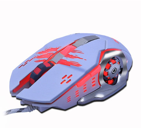 Silent Wired Gaming Mouse Notebook Computer Accessory