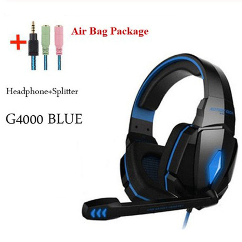 Wired Gaming Headset With Surround Sound And Microphone