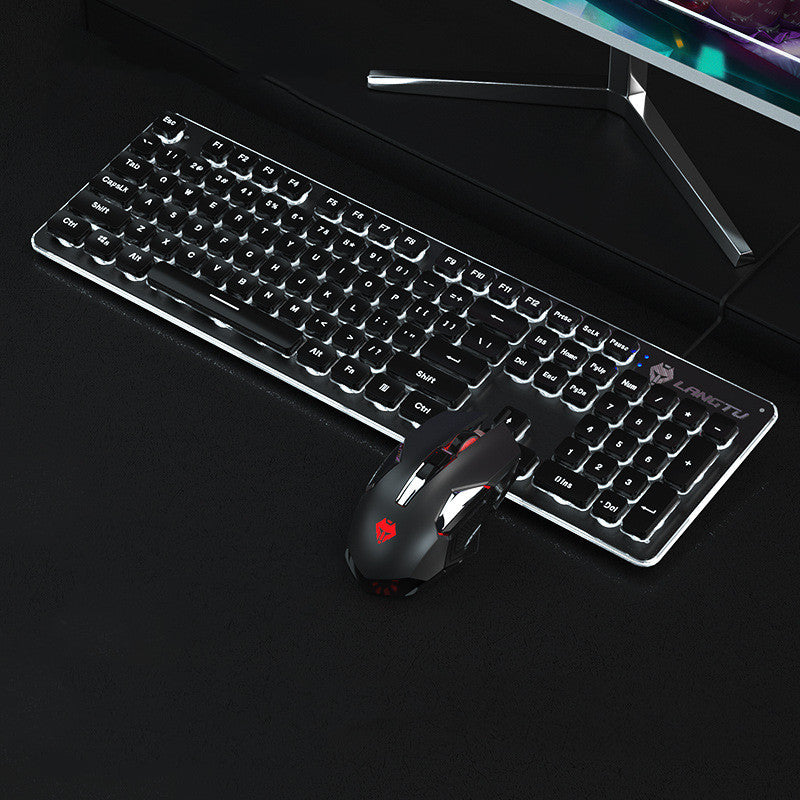 Wired USB Luminous Gaming Keyboard For Home Office