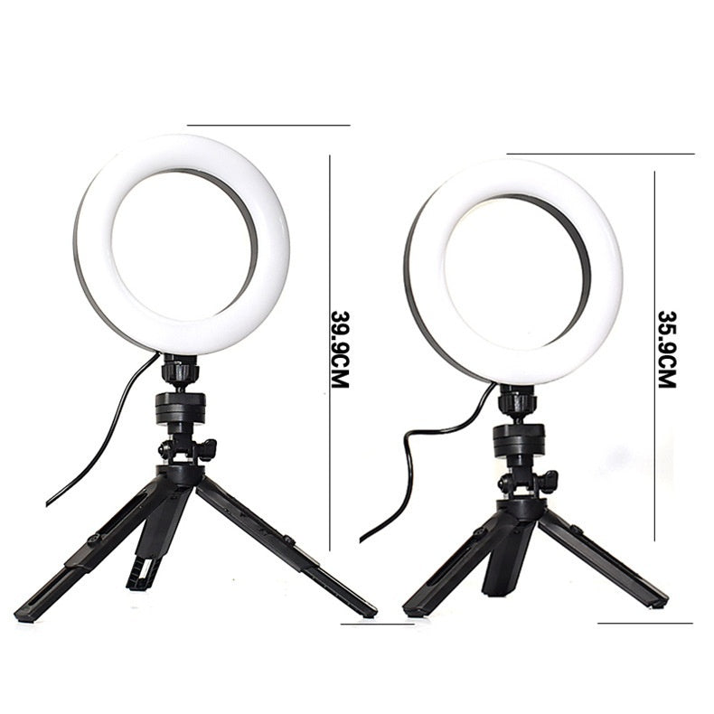 Adjustable Fill Light Tripod Selfie Video Stand