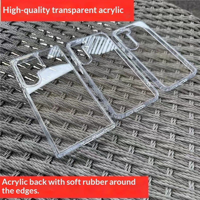 Acrylic Transparent Hard Phone Case