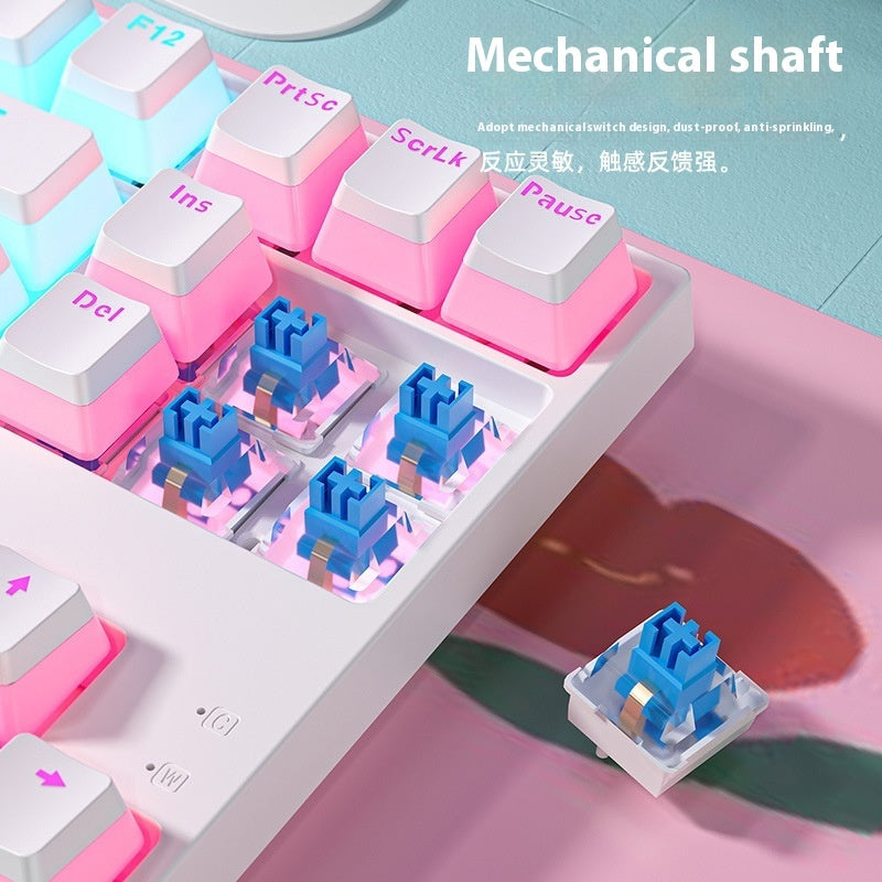 Wired Backlit Mechanical Gaming Keyboard