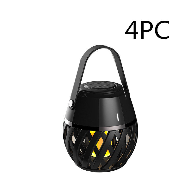 Flame Light Waterproof Bluetooth Torch Speaker Portable Audio