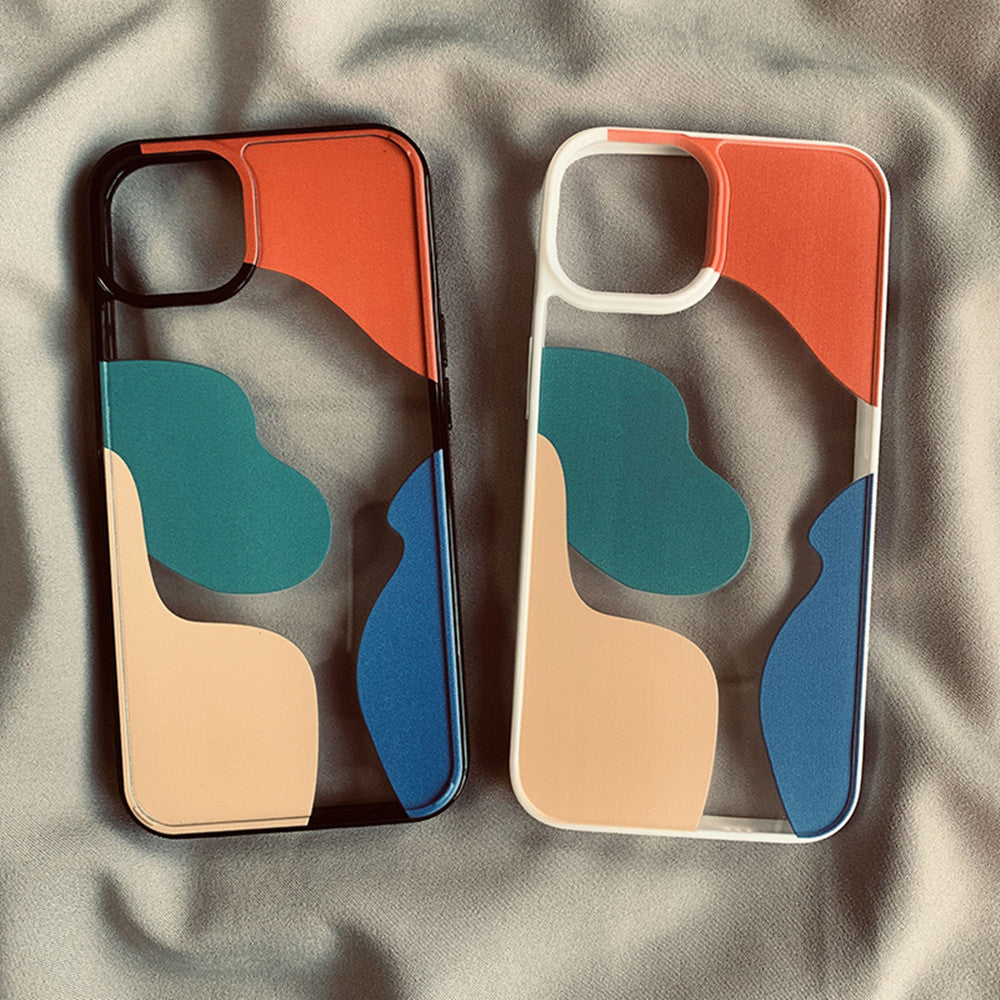 Color Block Geometric iPhone 13 Case