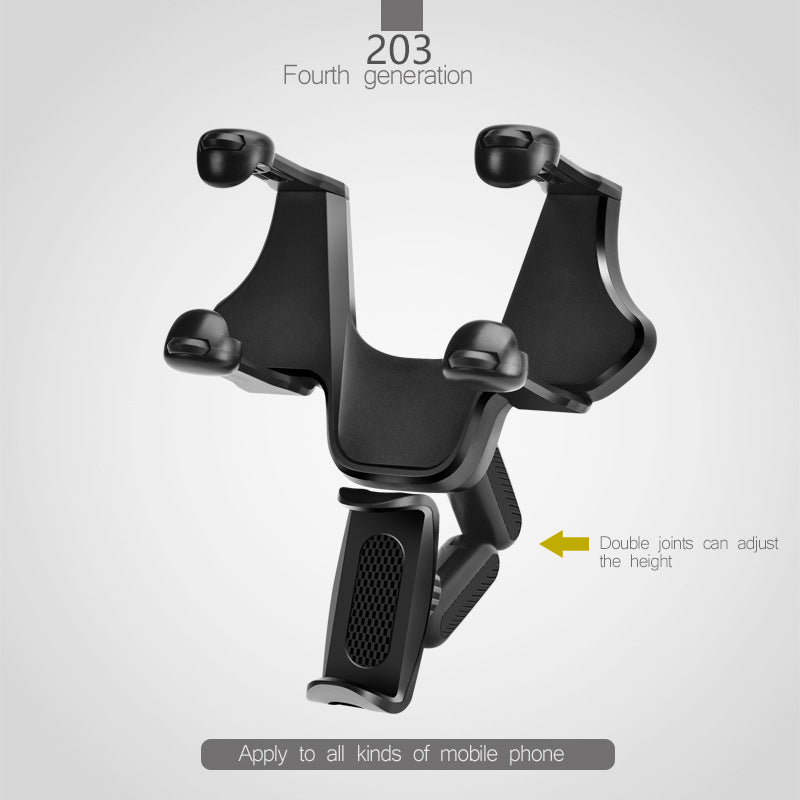 Rearview Mirror Car Phone Holder Mount Bracket Universal Fit