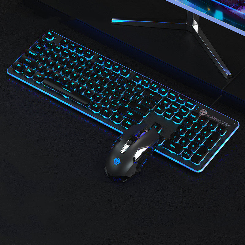 Wired USB Luminous Gaming Keyboard For Home Office