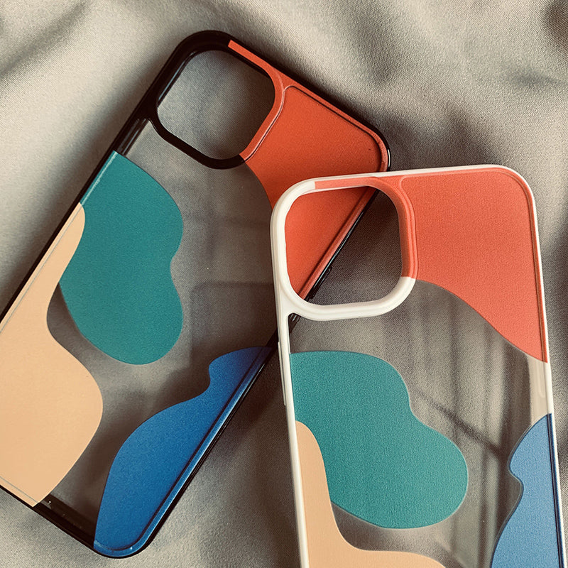 Color Block Geometric iPhone 13 Case