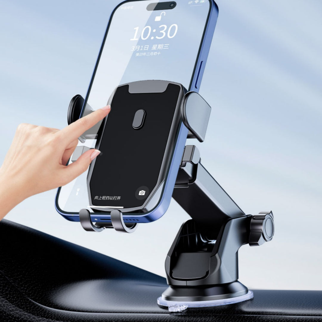 Silicone Suction-Cup Car Phone And GPS Mount