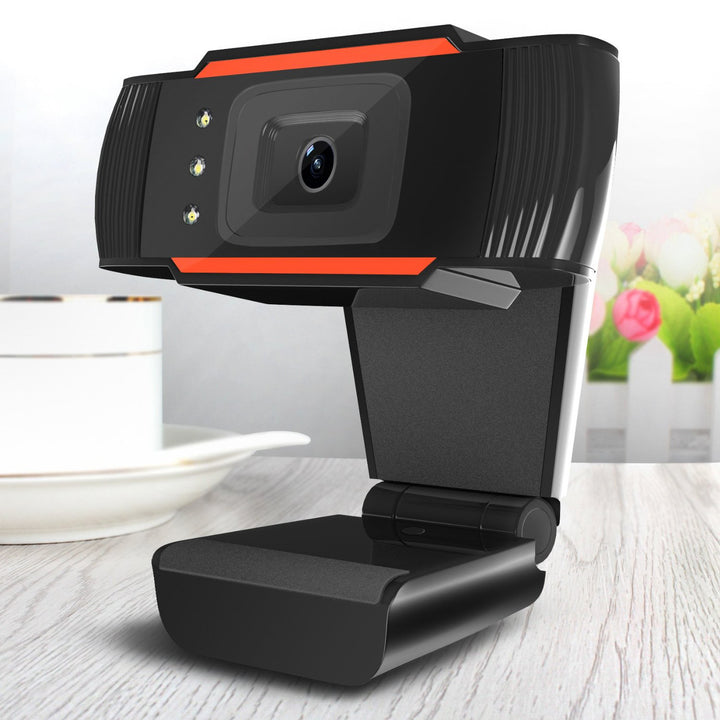 USB LED Fill Light HD Adjustable Webcam