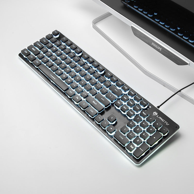 Wired USB Luminous Gaming Keyboard For Home Office