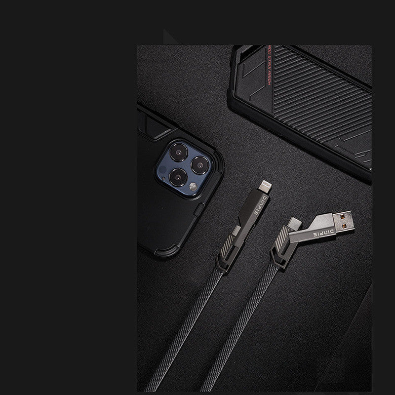 4-in-1 Interstellar Battle Fast Charging Data Cable