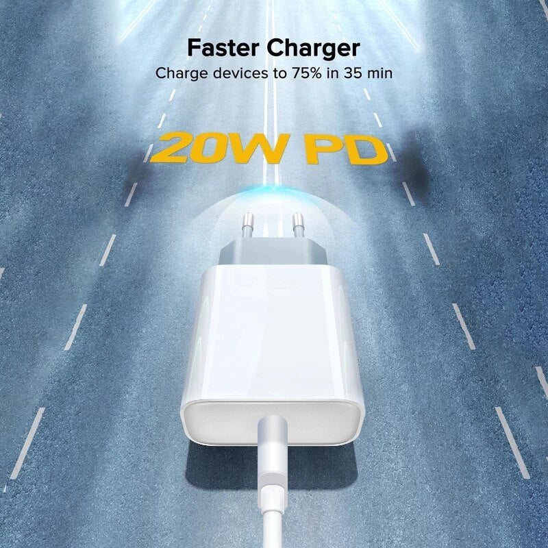 20W PD Fast Charger Type C Interface For Mobile Devices